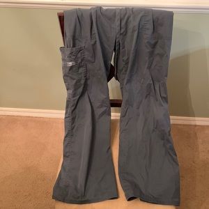 Gray Cherokee Drawstring Scrub Pants